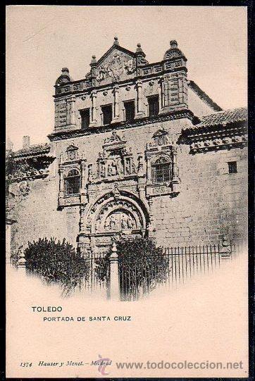 Postkarten: TARJETA POSTAL DE LA PORTADADE SANTA CRUZ DE TOLEDO
