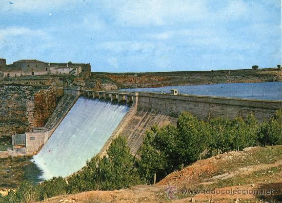 Cartes Postales: PANTANO DE PE&Ntilde;ARROYA ESCRITA CIRCULADA SELLO F.I.T.E.R.