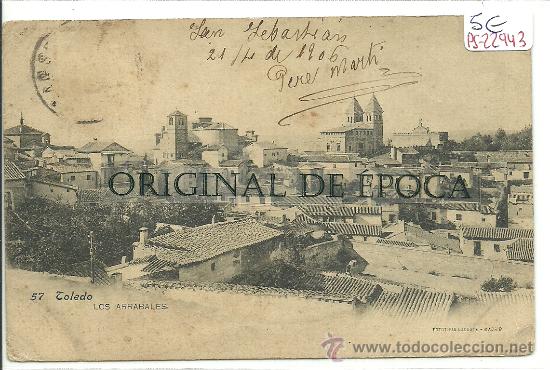 Postkarten: (PS-22943)POSTAL DE TOLEDO-LOS ARRABALES