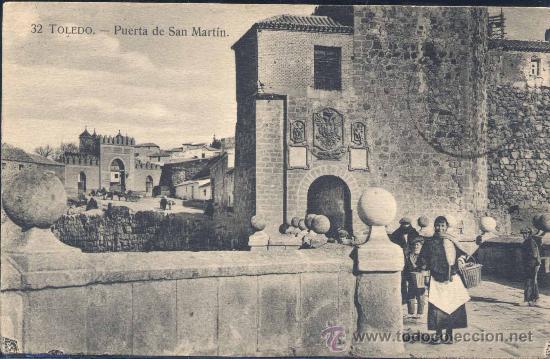 Postkarten: TOLEDO.- PUERTA DE SAN MARTIN