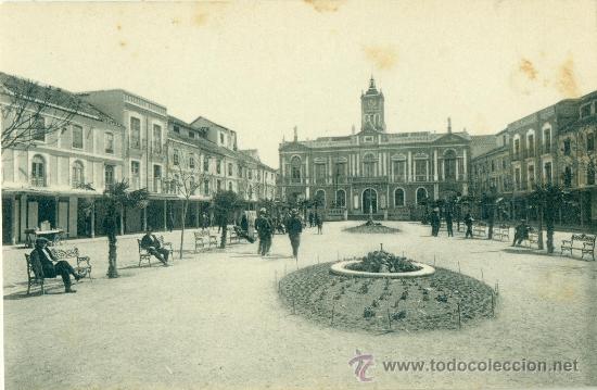 Postkarten: PLAZA DE LA CONSTITUCI&Oacute;N. HACIA 1920.