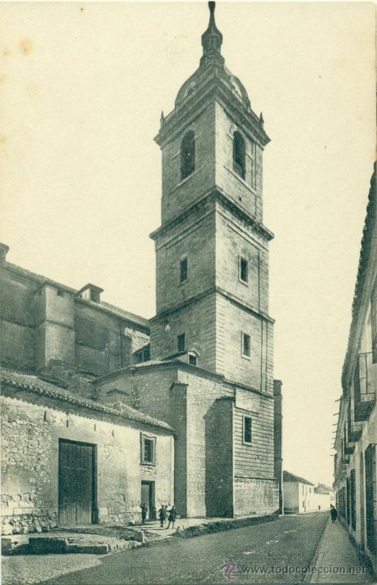 Postkarten: CIUDDAD REAL. TORRE DE LA CATEDRAL.HACIA 1920.