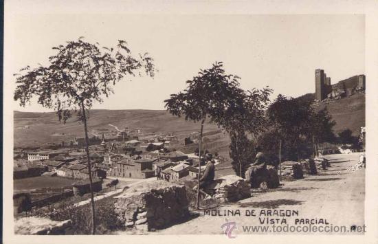 Postkarten: MOLINA DE ARAG&Oacute;N (GUADALAJARA).- VISTA PARCIAL-POSTAL FOTOGR&Aacute;FICA