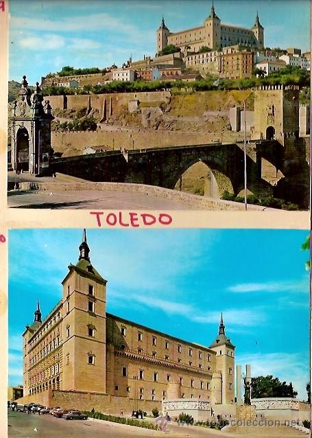 Postales: 4 POSTALES COLOR DE TOLEDO - Foto 1