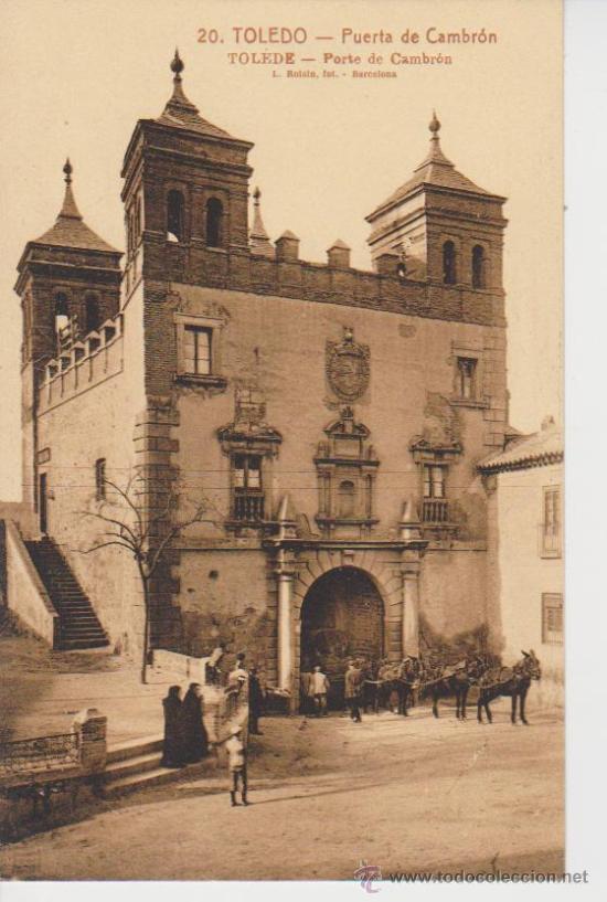 Postales: TOLEDO. PUERTA DEL CAMBRON - Foto 1