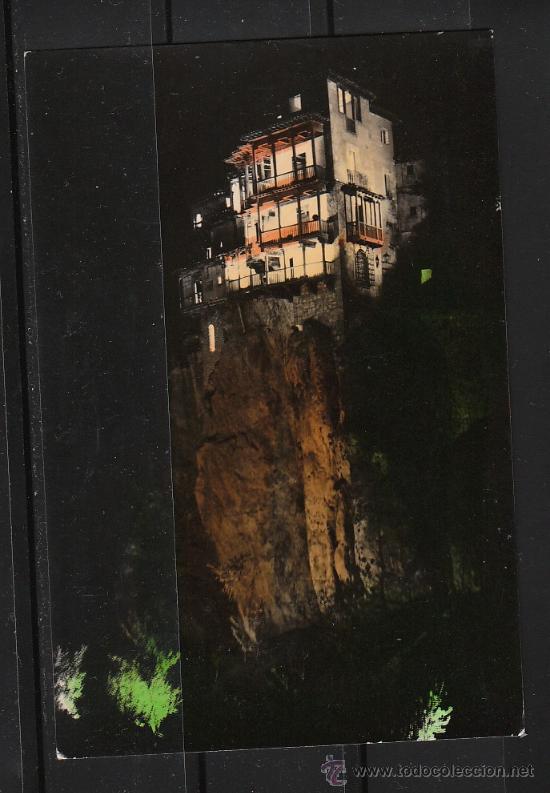 Postales: CUENCA. 66- CASAS COLGADAS (NOCTURNA) - Foto 1