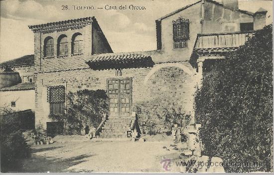 Postales: TOLEDO CASA DEL GRECO SIN CIRCULAR - Foto 1