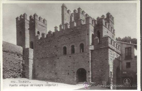 Postales: TOLEDO PUERTA DE VISAGRA SIN CIRCULAR - Foto 1