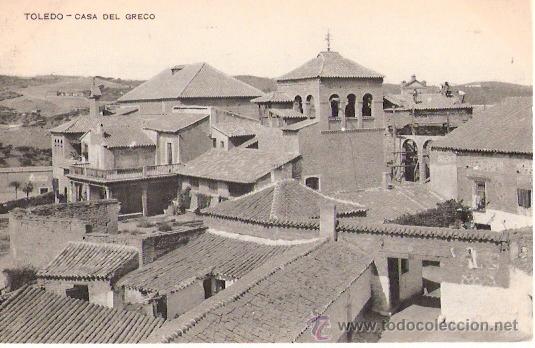 Postais: TARJETA POSTAL.TOLEDO. N&ordm; 5. CASA DEL GRECO.