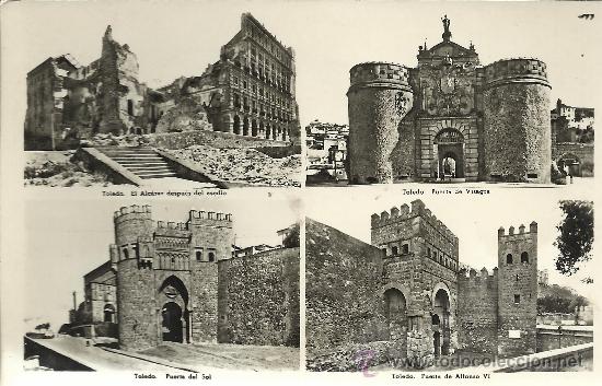Postales: TOLEDO  MONUMENTOS ESCRITA - Foto 1