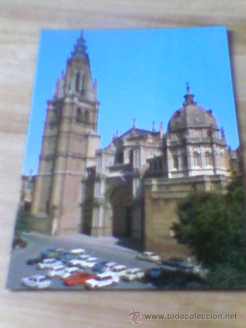 Postais: pOSTAL PUERTA CATEDRAL TOLEDO eD JULIO CRUZ N&ordm; 1322 SEAT 600, 850 SIN CIRCULAR (b14)