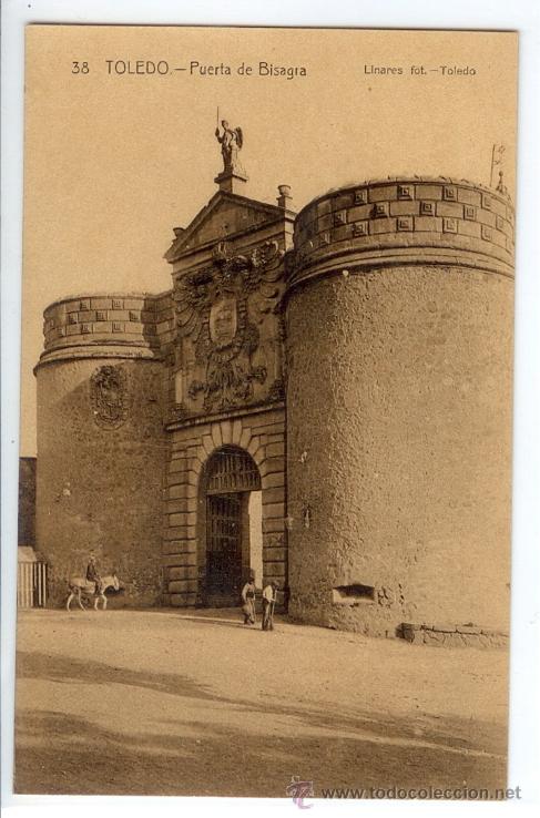 Postales: Toledo - Postal Puerta de Bisagra - Foto 1