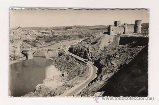 Postales: TOLEDO.-RIO TAJO Y CASTILLO DE SAN SERVANDO.- EFI