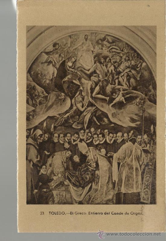 Postales: TOLEDO EL GRECO SIN ESCRIBIR - Foto 1