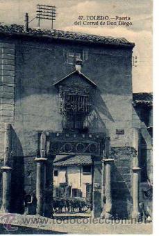 Postales: Puerta del Corral de Don Diego.No circulada