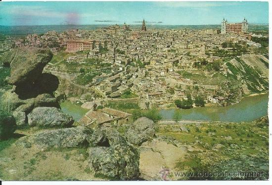 Postales: TOLEDO.-VISTA GENERAL N&ordm; 20.-HELIOTIPIA ARTISTICA ESPA&Ntilde;OLA.-1963