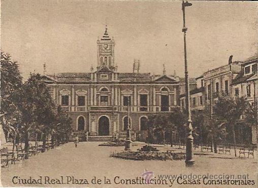 Postales: POSTAL ORIGINAL DECADA DE LOS 30.CIUDAD REAL N&ordm; 96. VER TAMA&Ntilde;O Y EXPLICACIO