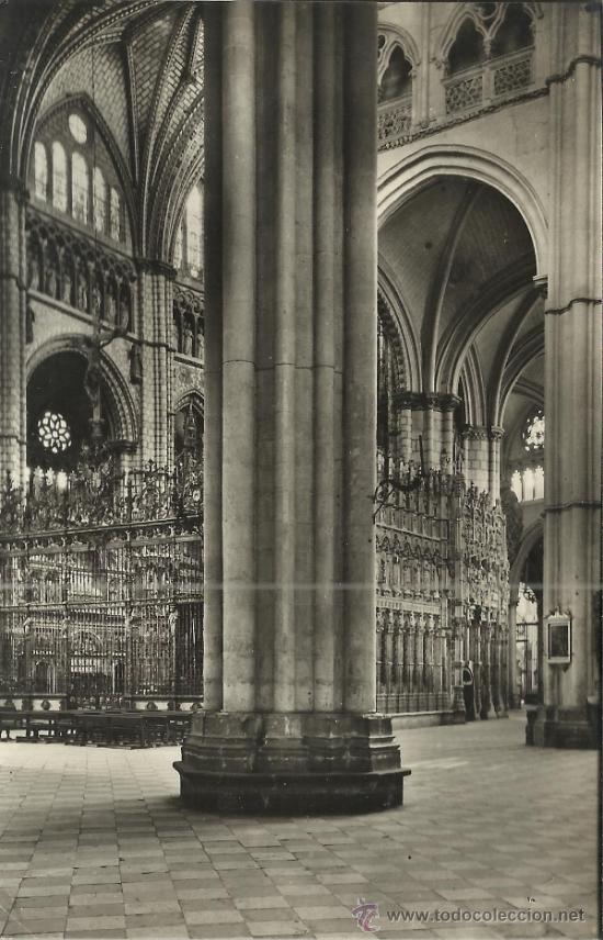 Postales: TOLEDO CATEDRAL ESCRITA - Foto 1