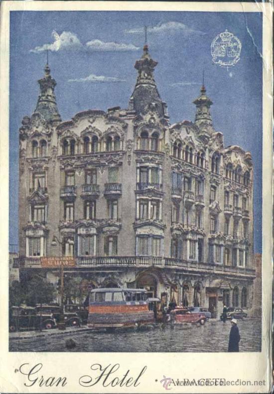 Postkarten: ALBACETE.- GRAN HOTEL