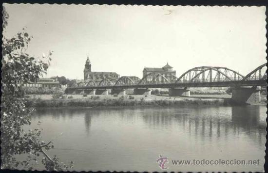 Postales: TALAVERA DE LA REINA (TOLEDO).- PANORAMICA DEL PUENTE NUEVO SOBRE EL TAJO
