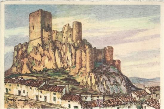 Postales: CASTILLO DE ALMANSA ALBACETE SIN ESCRIBIR