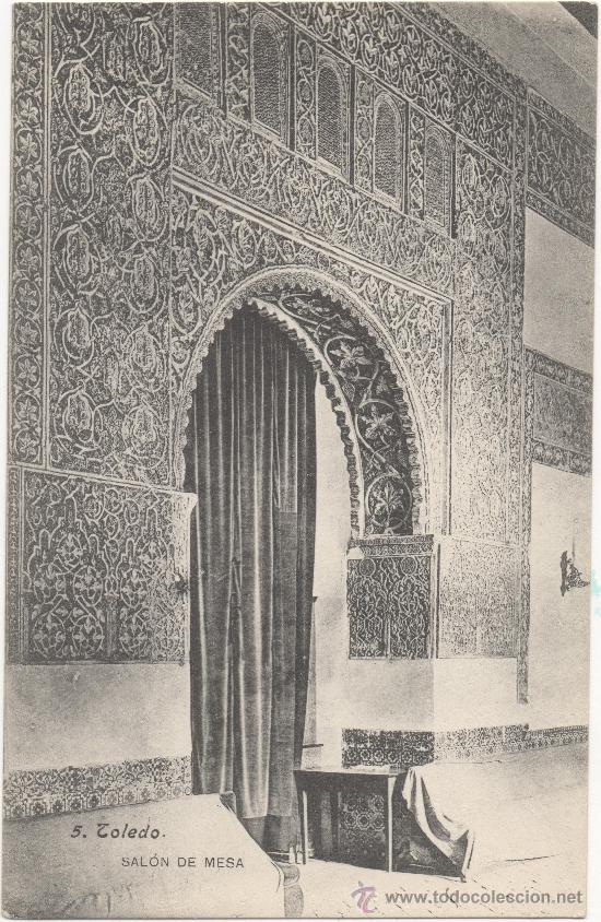 Postales: TOLEDO.- SAL&Oacute;N DE MESA. - Foto 1