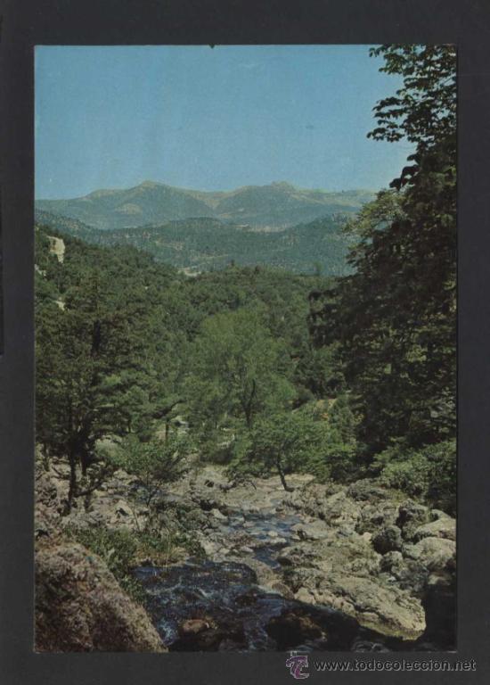 Postales: Los Chorros - Riopar.  Ed. Fot. San Antonio n&ordm; 8. Circulada Riopar 1978.