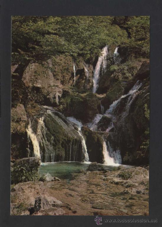 Postales: Los Chorros - Riopar.  Ed. Fot. San Antonio n&ordm; 2. Circulada 1978.