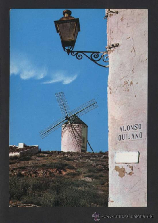 Postales: Campo de Criptana. *Molino..* Ed. H.A.E. n&ordm; 3. Circulada 1969. - Foto 1