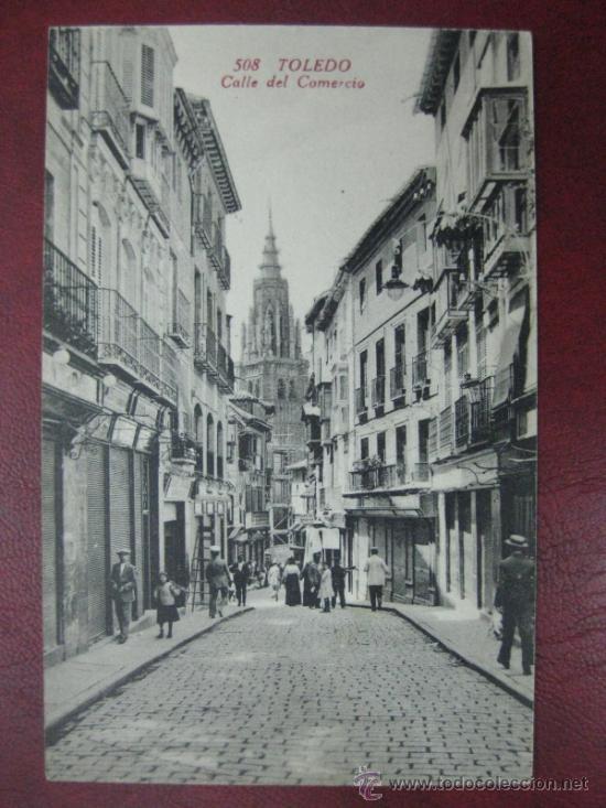 Postales: TOLEDO - CALLE DEL COMERCIO - Foto 1