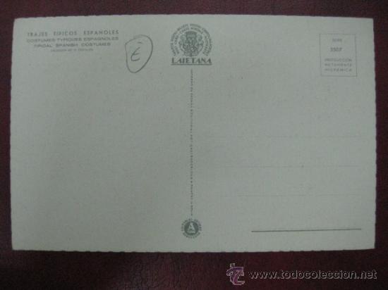 Postales: TOLEDO - TRAJES TIPICOS - Foto 2