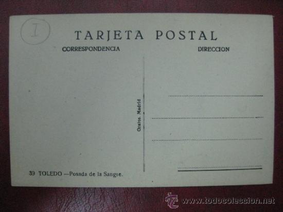 Postales: TOLEDO - POSADA DE LA SANGRE - Foto 2