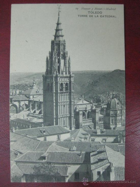 Postales: TOLEDO - TORRE DE LA CATEDRAL - Foto 1