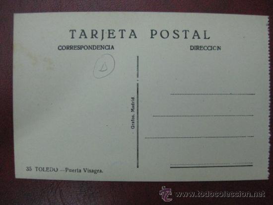 Postales: TOLEDO - PUERTA VISAGRA - Foto 2