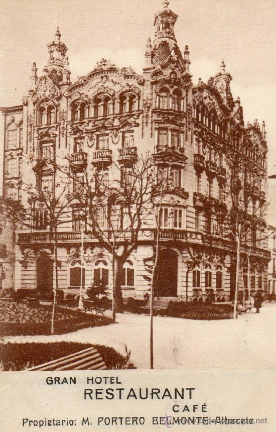 Postales: albacete. gran hotel - Foto 1