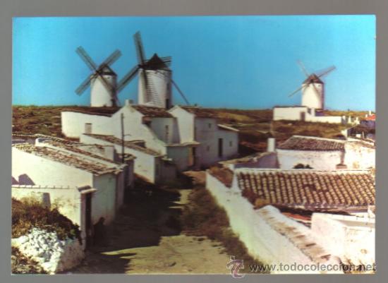 Postales: POSTAL DE CAMPO DE CRIPTANA - MOLINOS DE VIENTO - Foto 1