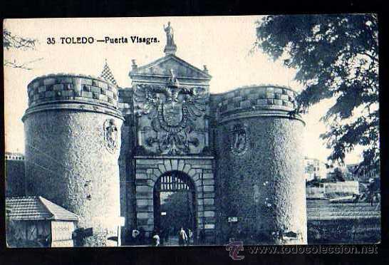 Postkarten: 35 -Toledo. Puerta Visagra. No circulada.