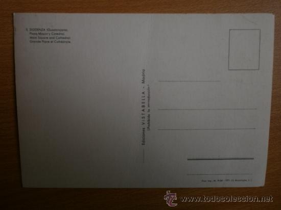Postales: SIG&Uuml;ENZA. - Foto 2