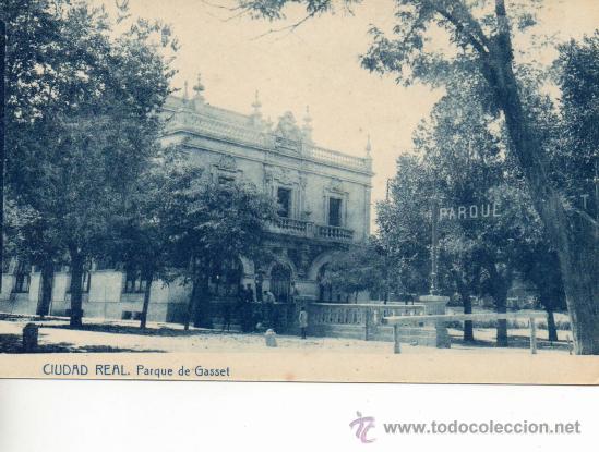 Postales: ciudad real. parque de gasset. thomas - Foto 1