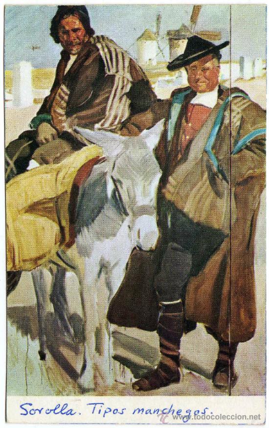 Postales: BONITA POSTAL - TIPOS MANCHEGOS - SOROLLA