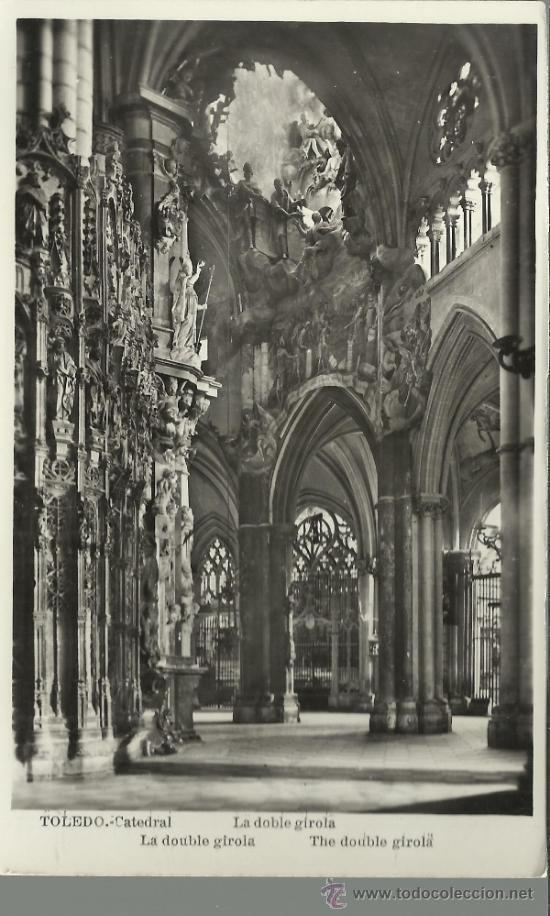 Postales: TOLEDO CATEDRAL ESCRITA - Foto 1