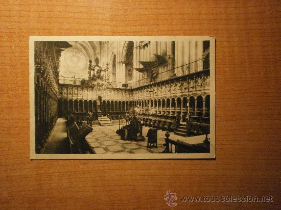 Postkarten: POSTAL CATEDRAL DE TOLEDO CORO  SIN CIRCULAR
