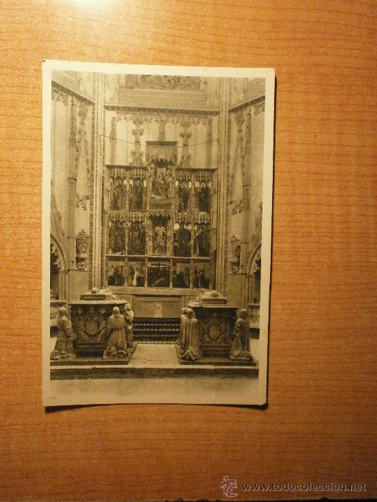 Postkarten: POSTAL CATEDRAL DE TOLEDO CAPILLA DE SANTIAGO O DEL CONDESTABLE FUNDADA POR D. ALVARO SIN CIRCULAR