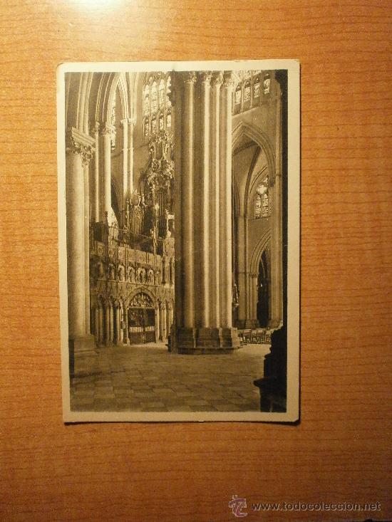 Postkarten: POSTAL CATEDRAL DE TOLEDO NAVE CENTRAL Y TRASCORO  SIN CIRCULAR