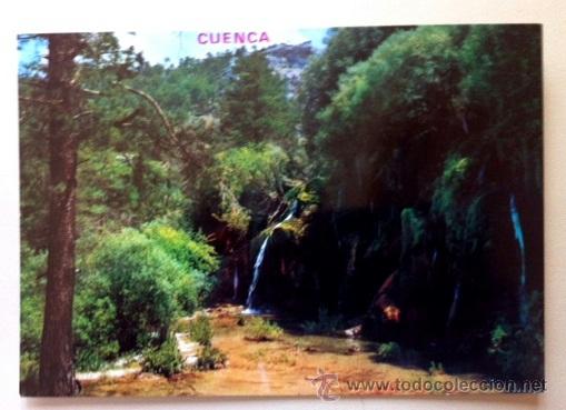 Postales: CUENCA - NACIMIENTO DEL R&Iacute;O CUERVO - Foto 1