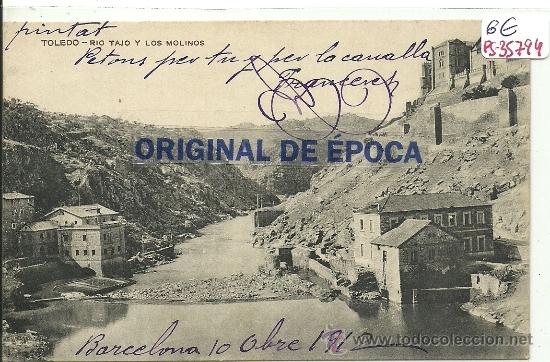 Postkarten: (PS-35794)POSTAL DE TOLEDO-RIO TAJO Y LOS MOLINOS