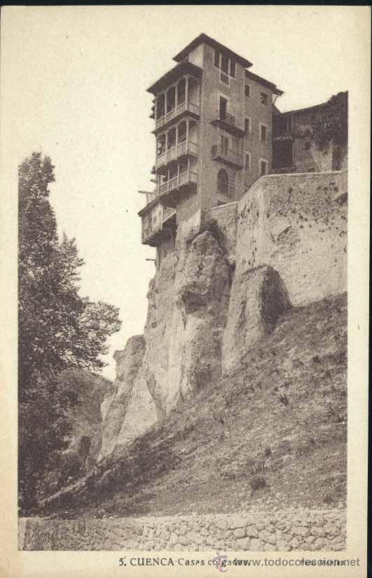 Postales: CUENCA.- CASAS COLGADAS. - Foto 1