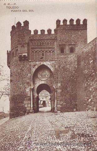 Postales: TOLEDO: Puerta del Sol. - Foto 1