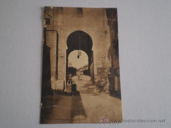 Postales: ANTIGUA POSTAL CIRCULADA,ARCO DE LA SANGRE,TOLEDO,1931?