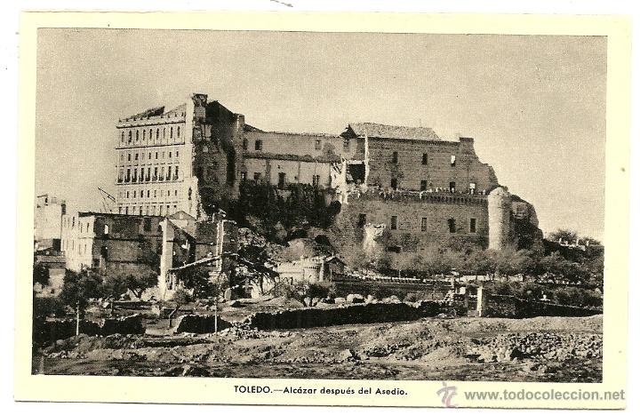 Postales: Alc&aacute;zar de Toledo